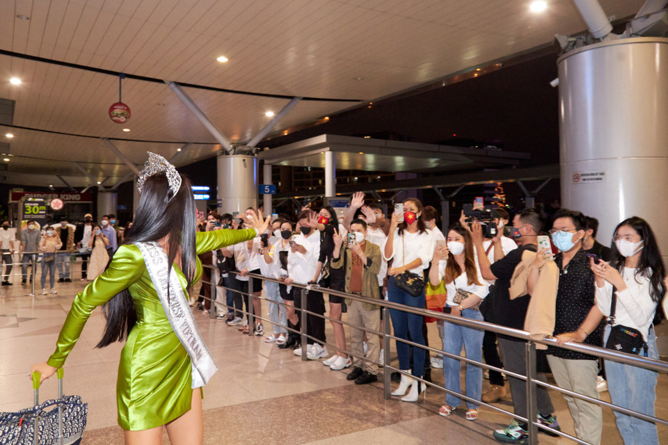 Đại diện Việt Nam chính thức lên đường tới Israel. (Ảnh: CTV/Vietnam+)