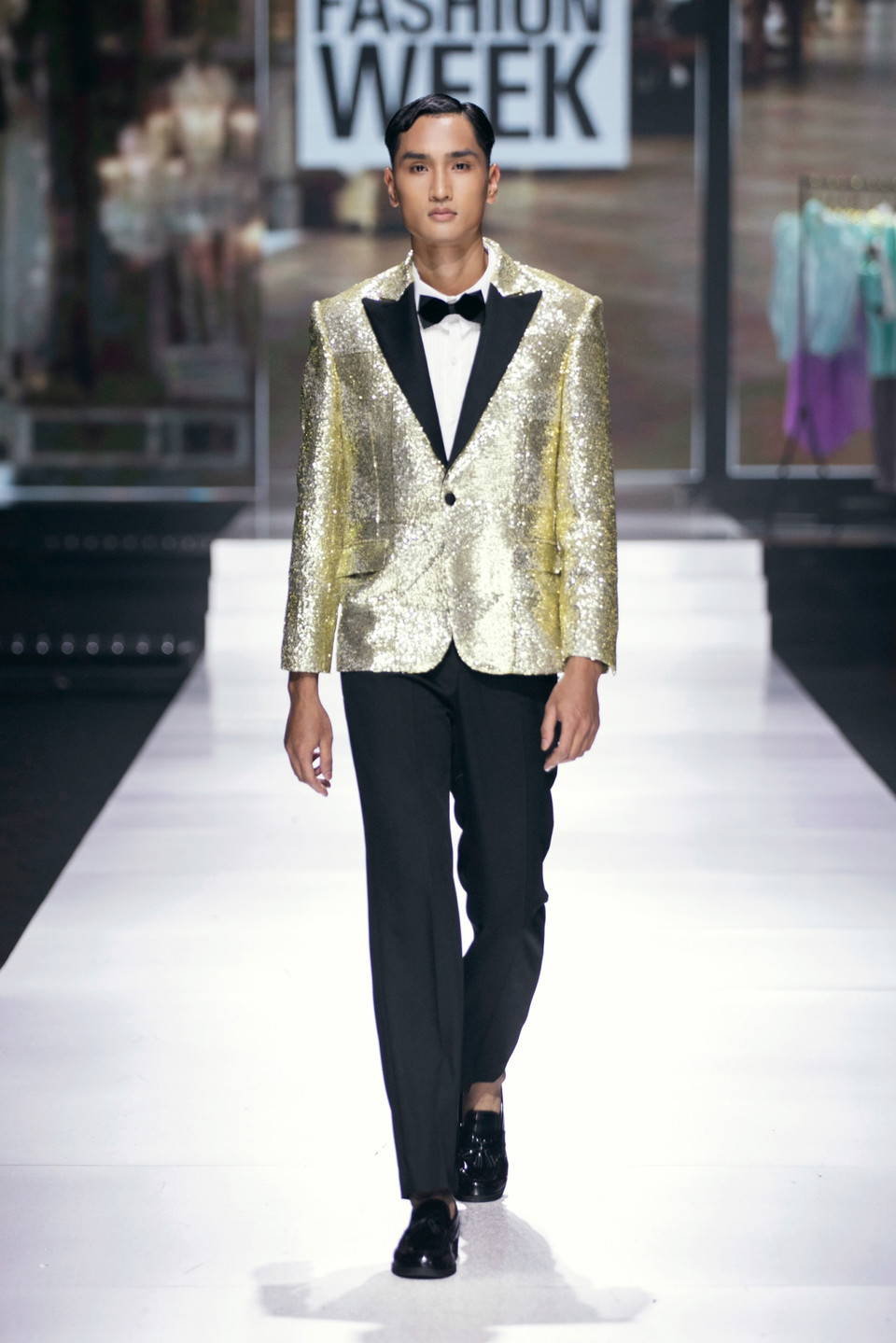 Một thiết kế trong bộ sưu tập. (Ảnh: CTV/Vietnam+)