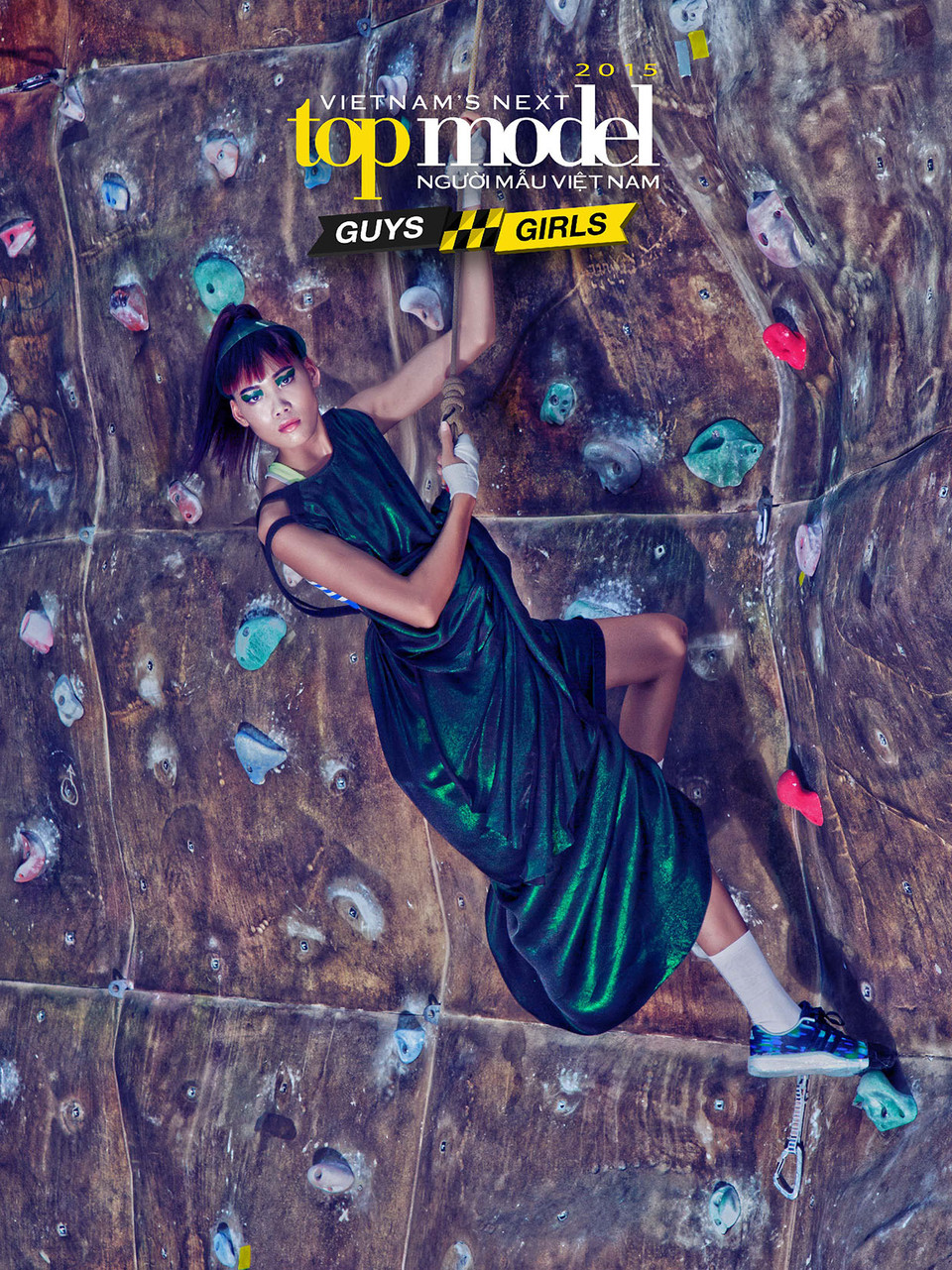 Nguyễn Thị Hợp đã không thể thực hiện thành công phần thi. (Nguồn ảnh: BTC)