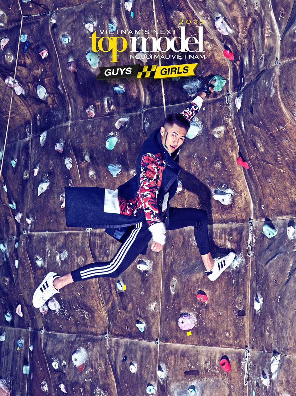 Đinh Đức Thành có bức hình đẹp nhất trong phần thi chụp ảnh trên vách núi. (Nguồn ảnh: BTC)