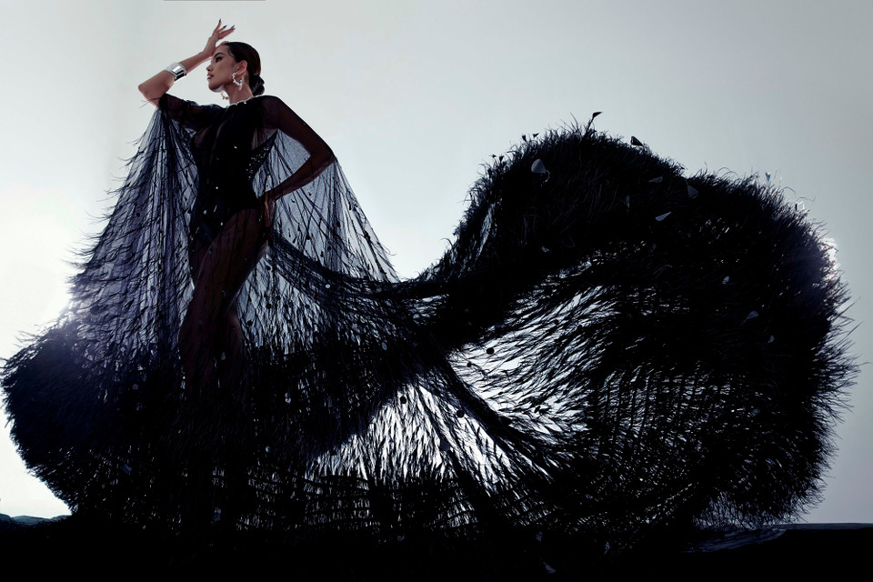 Lê Hoàng Phương đăng quang ngôi vị Miss Grand Vietnam 2023 và trở thành đại diện Việt Nam tham gia đấu trường nhan sắc quốc tế và xuất sắc giành danh hiệu Á hậu 4 Miss Grand International 2023. (Ảnh: CTV/Vietnam+)