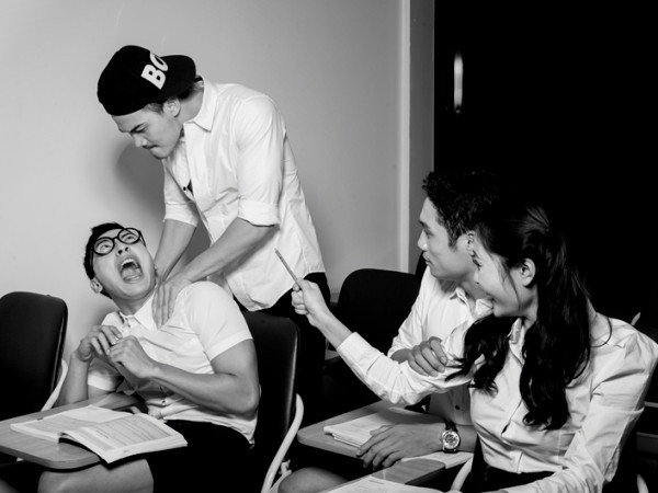 Các chân dài "nhất quỷ nhì ma." (Nguồn ảnh: Vietnam's Next Top Model)