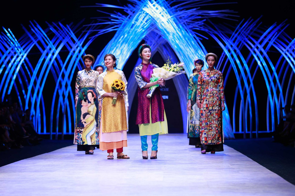 Thủy Nguyễn với bộ sưu tập ấn tượng. (Ảnh: BTC)