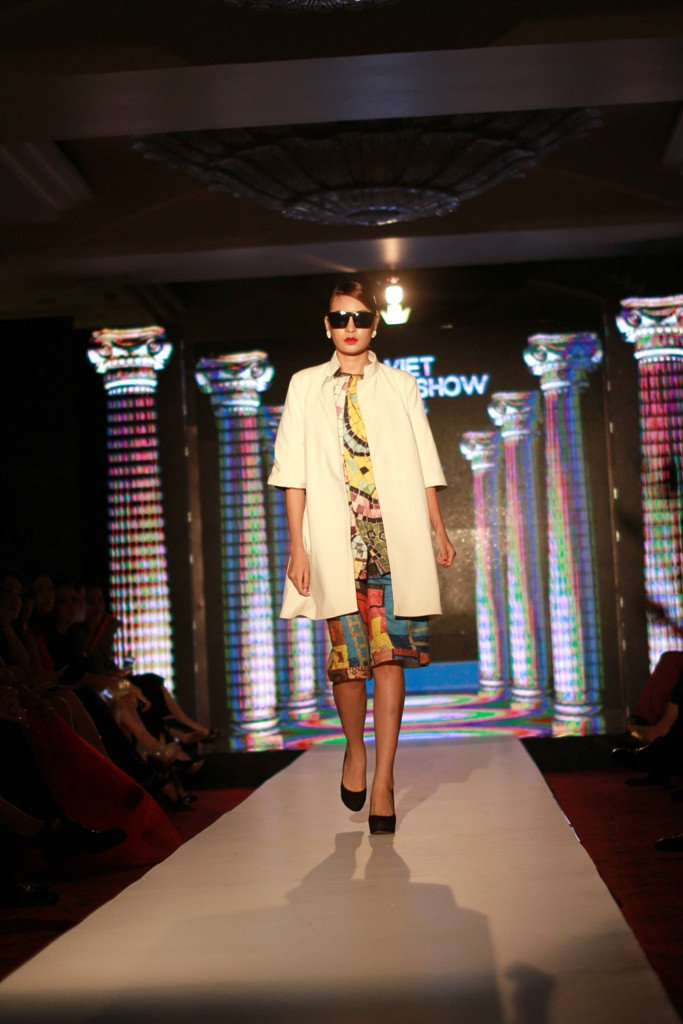 Kết hợp phong cách Việt Nam-Italy. (Ảnh: Xuân Mai/Vietnam+)