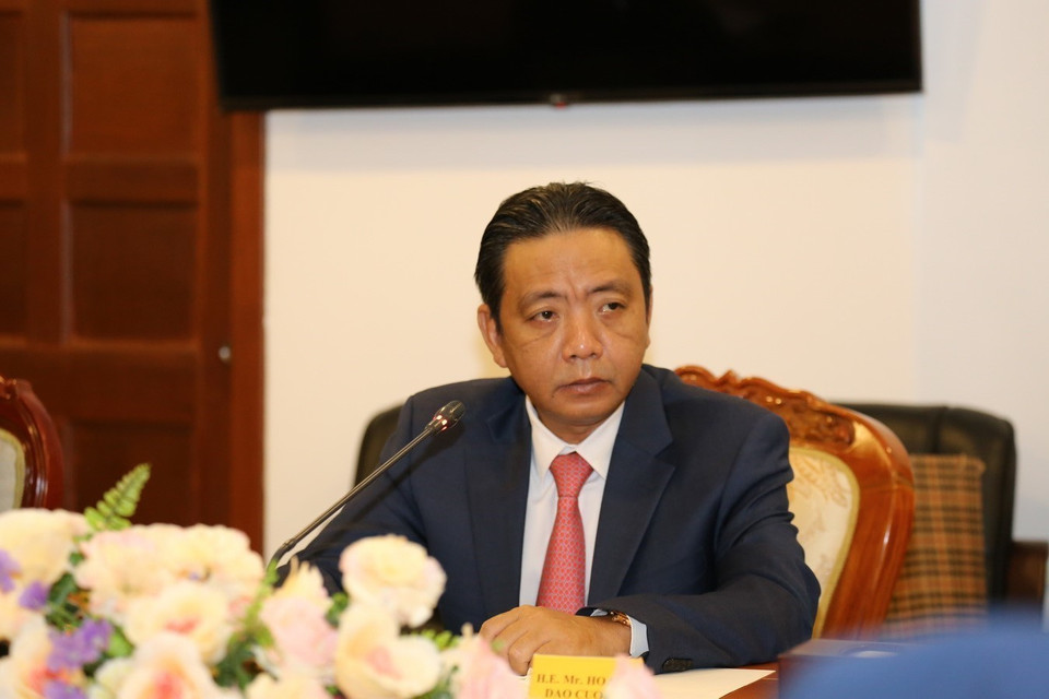 Thứ trưởng Văn hóa, Thể thao và Du lịch Việt Nam Hoàng Đạo Cương.(Ảnh: Nguyễn Vũ Hùng/TTXVN)