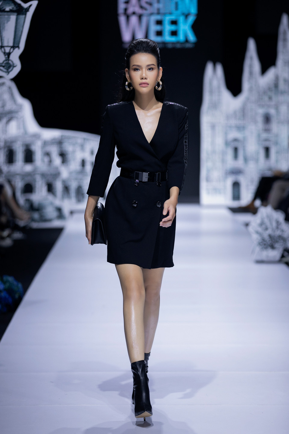 Gam màu cổ điển được thiết kế cách điệu. (Ảnh: CTV)