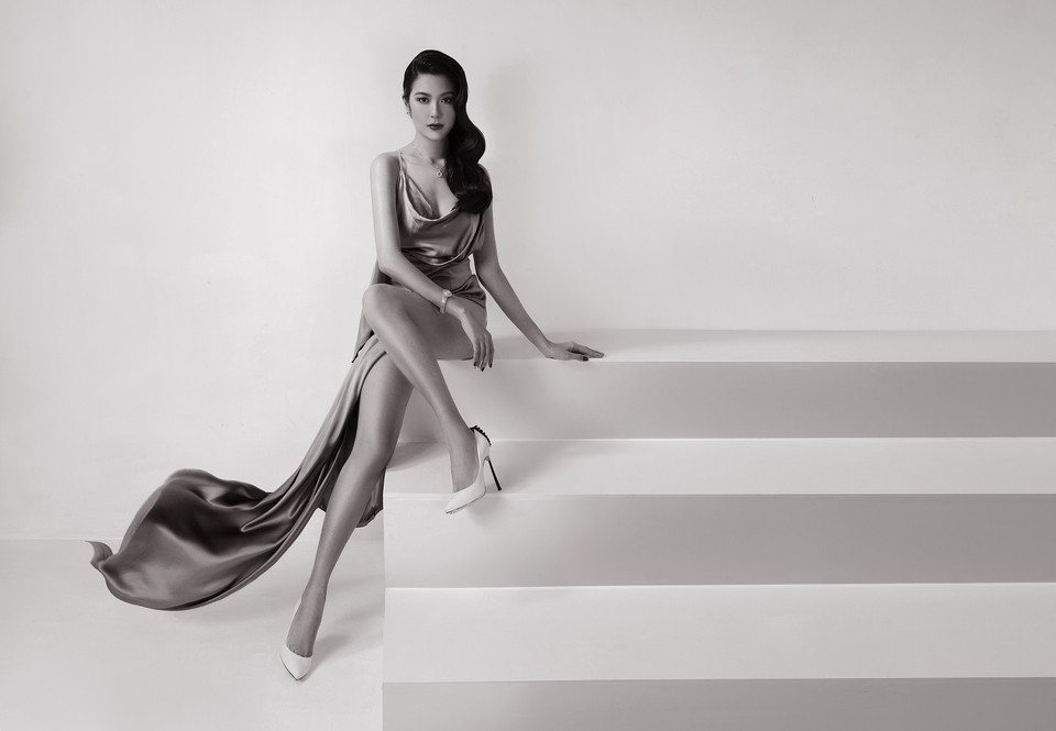 Á hậu Quốc tế 2015 Thúy Vân sẽ là người dẫn chương trình (Host) của cuộc thi, đồng thời là một thành viên trong ban giám khảo quyền lực. (Ảnh: BTC)