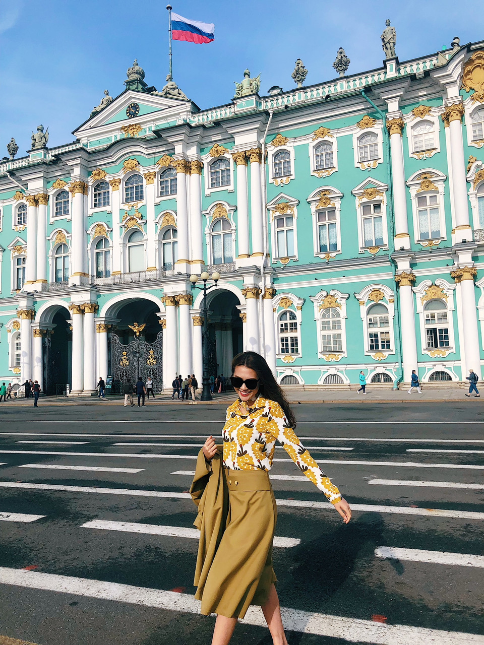 Trên đường phố Nga. (Ảnh: CTV/Vietnam+)