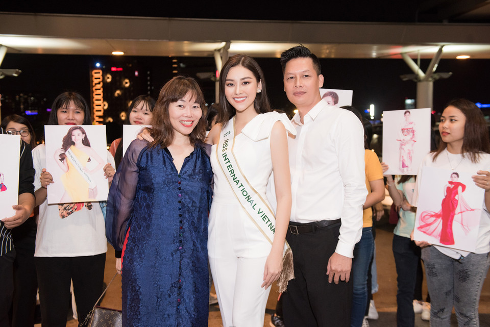 Tường San sẽ bay 5 giờ để đến Nhật. Tường San sẽ có một ngày nghỉ ngơi trước khi tham gia các hoạt động vào những ngày kế tiếp. (Ảnh: CTV/Vietnam+)