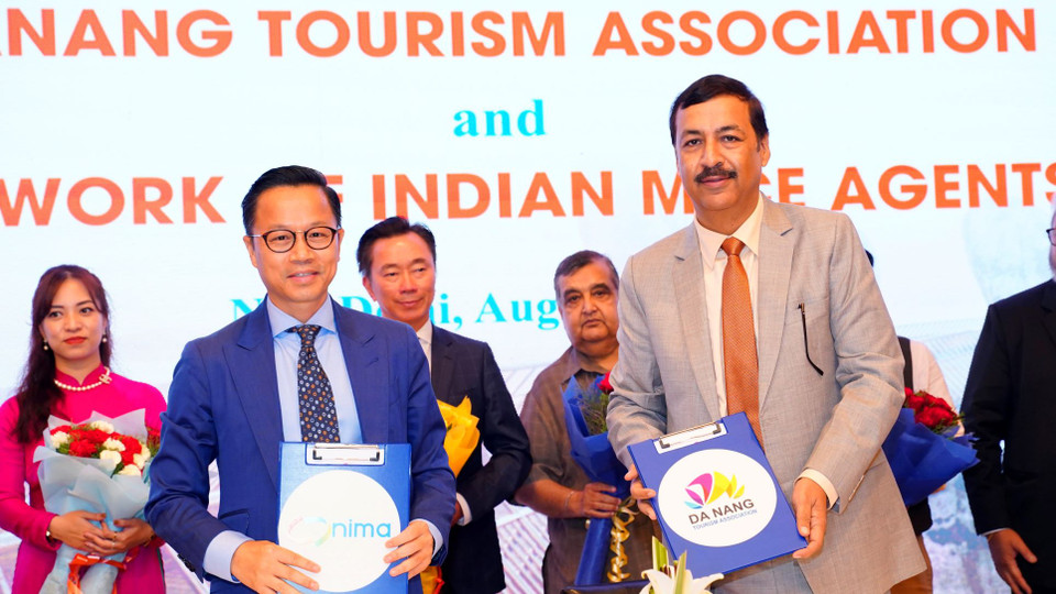 Hiệp hội Du lịch Đà Nẵng tham gia ký kết với Mạng lưới các đối tác lữ hành MICE Ấn Độ (NIMA) với định hướng phát triển phân khúc MICE. Hiệp hội Du lịch sẽ hỗ trợ, tư vấn về các sản phẩm, dịch vụ MICE cho đối tác Ấn Độ và thông qua NIMA để thu hút các đoàn khách MICE đến với Đà Nẵng. 