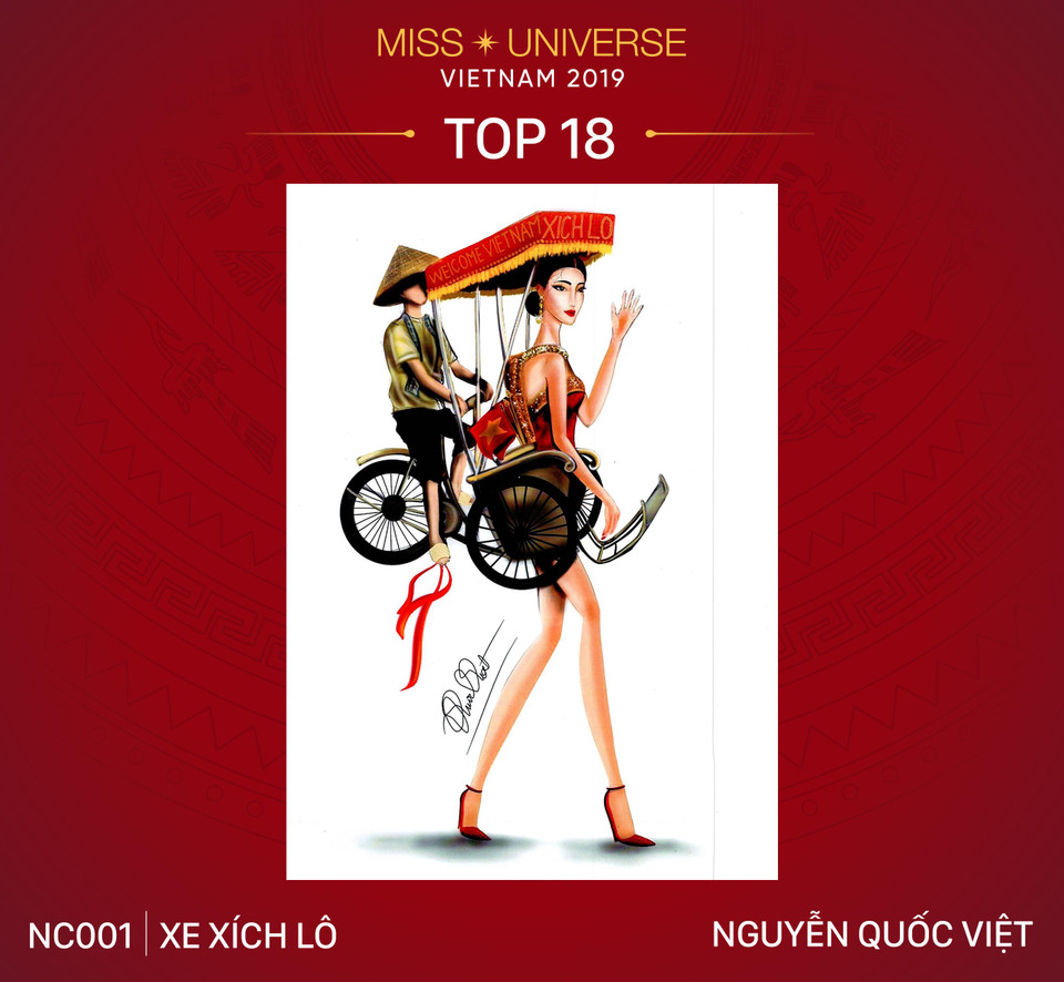 Những chất liệu dân gian quen thuộc với người dân Việt Nam như cò, rơm, hoa sen, sông nước, diều, đờn ca tài tử, rối nước... cũng được thể hiện qua các bài thi: 'Vùng đất chín rồng' (Hoàng Hữu Kha), 'Cò' (Nguyễn Đức Liêm), 'Mùa gặt' (Đinh Thiên Phú), 'Hoa sen' (Vũ Hương Giang), 'Xề u xế u' (Dương Trọng Đức), 'Cánh diều vàng' (Ngô Chí Tây), 'Múa rối nước' (Nguyễn An Dương), 'Vũ điệu trên sông Hàn' (Đặng Mỹ Linh). 