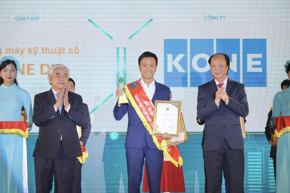 Giải thưởng thành phố thông minh Việt Nam 2022 được phát động từ ngày 8/8, nhận được 148 đề cử. (Ảnh: Minh Quyết/TTXVN)