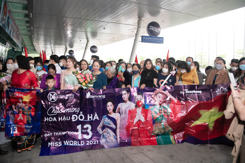 Kết thúc hành trình dài tại Miss World 2021, Hoa hậu Đỗ Thị Hà đã mang về niềm tự hào cho nhan sắc Việt Nam với thành tích top 13 chung cuộc và chiến thắng giải thưởng Digital Media Challenge. (Ảnh: CTV/Vietnam+)