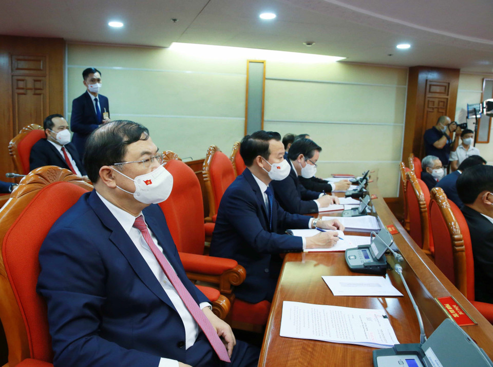 Các đại biểu dự phiên khai mạc hội nghị. (Ảnh: Phương Hoa/TTXVN)