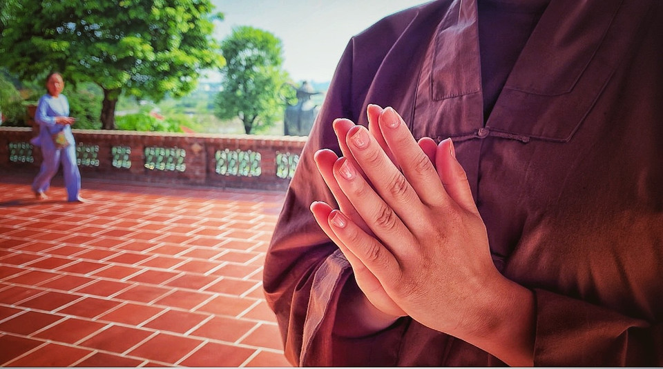 Nơi tôn nghiêm dành cho Phật tử bốn phương về hành lễ. (Ảnh: Xuân Mai/Vietnam+)