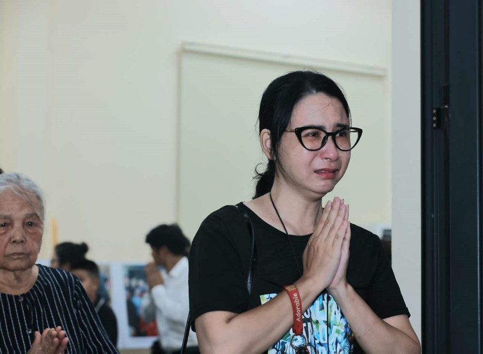 Người dân tiếc thương Tổng Bí thư Nguyễn Phú Trọng. (Ảnh: TTXVN)