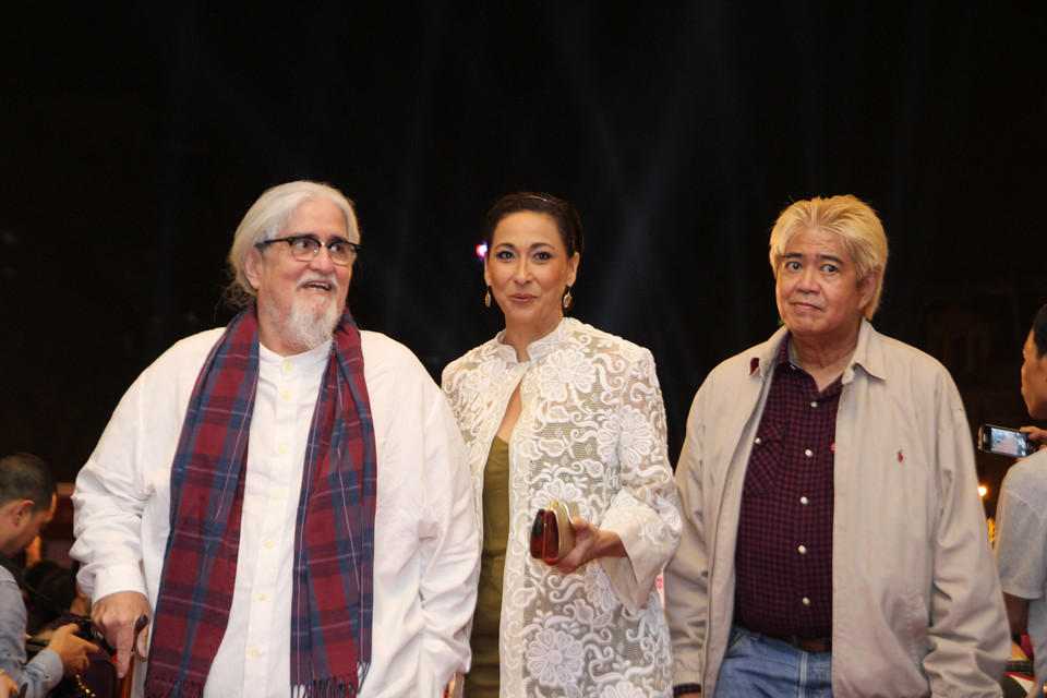 Các ngôi sao điện ảnh Philippines. (Ảnh: Minh Sơn)