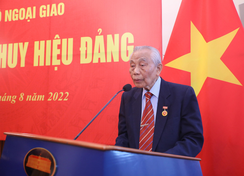 Ông Nguyễn Mạnh Cầm phát biểu. (Ảnh: Lâm Khánh/TTXVN)