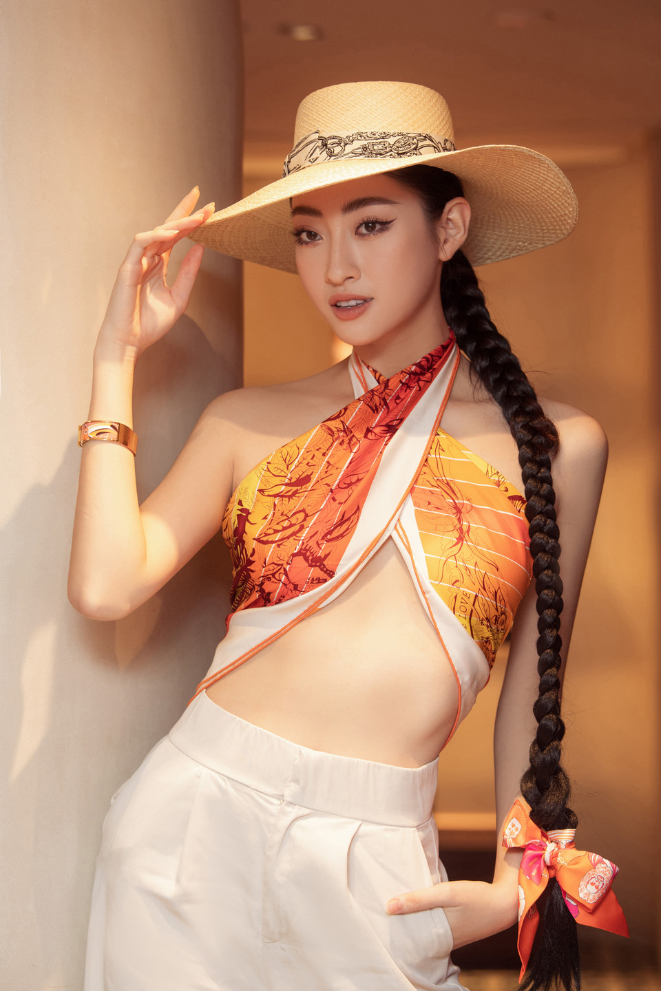 Cô gái trẻ thông minh này đang là một trong những nàng hậu có sức hút và tầm ảnh hưởng trong showbiz Việt, đại sứ thương hiệu cho hàng loạt thương hiệu nổi tiếng. (Ảnh: CTV/Vietnam+)