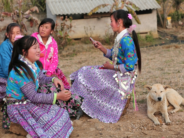 Thanh bình đầu Xuân. (Ảnh: ChiLê/Vietnam+)