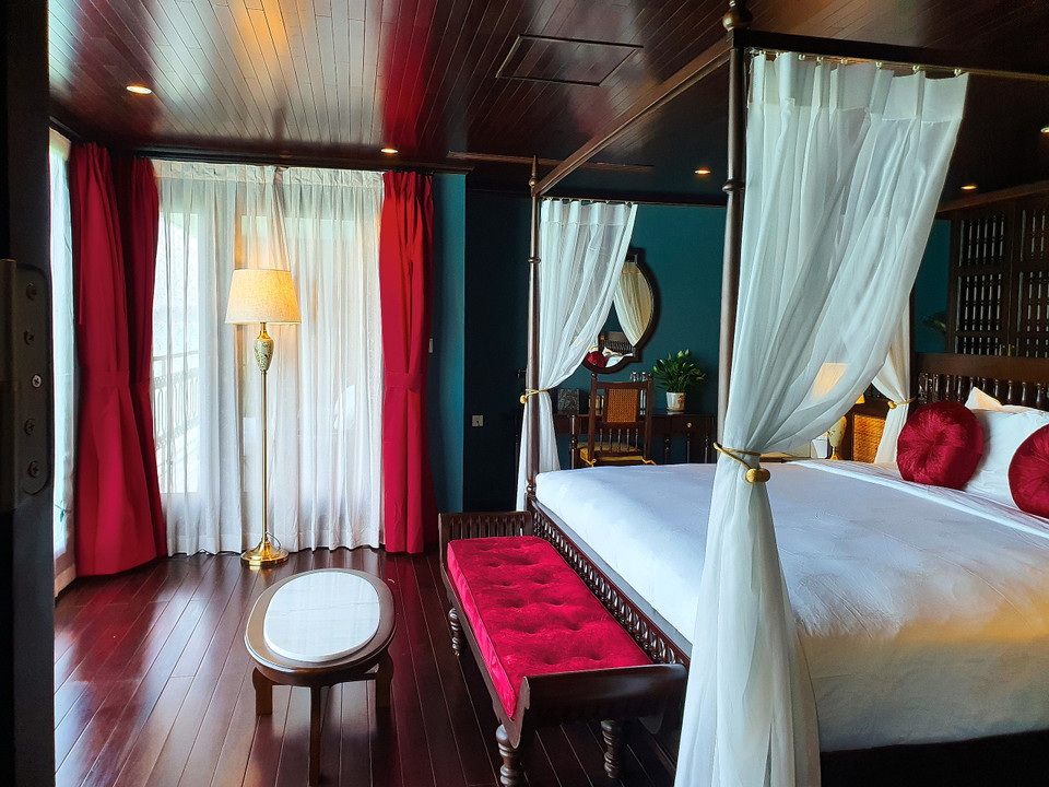 Indochine Premium được đặt tên theo nguồn cảm hứng từ một thời đại, một nền nghệ thuật, Đông Dương, giữa niềm hoài cổ của truyền thống Á Đông và sự lãng mạn, hiện đại của kiến trúc Pháp. (Ảnh: Mai Mai/Vietnam+)