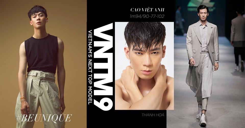 Thí sinh Cao Việt Anh, cao 1m94. Chàng trai sở hữu chiều cao 'khủng' này từng theo học An ninh Hàng không tại Học viện Hàng không Việt Nam. Thế nhưng, cậu đã tạm gác việc học để theo đuổi nghề người mẫu. 