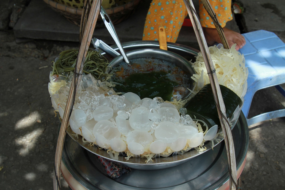 Chè thốt nốt mát lạnh.(Ảnh: Xuân Mai/Vietnam+)