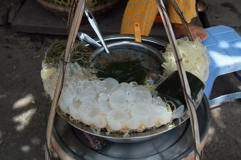 Chè thốt nốt mát lạnh.(Ảnh: Xuân Mai/Vietnam+)