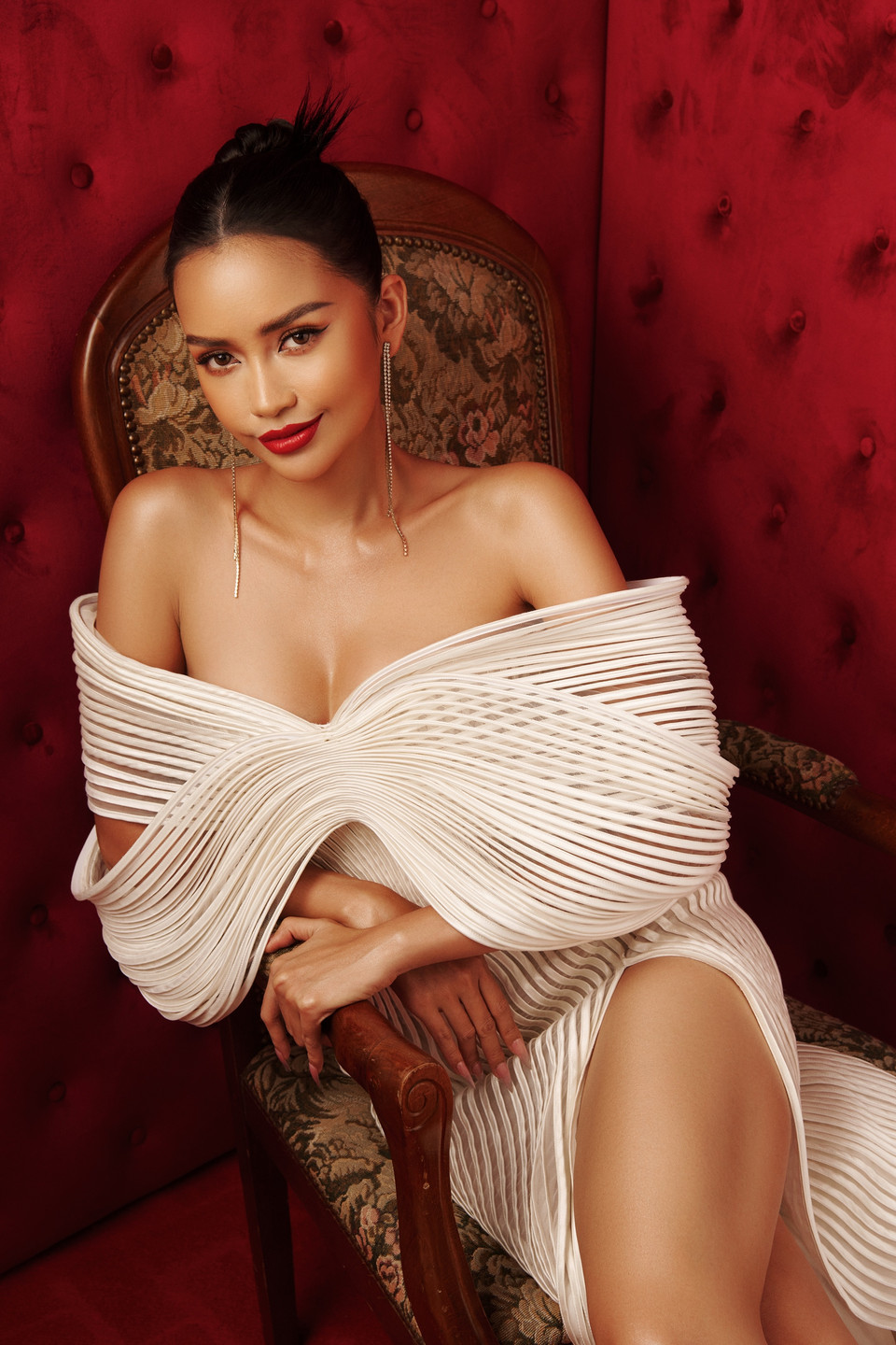 Hoa hậu Hoàn vũ Việt Nam 2022 sẽ mang hình ảnh bản lĩnh, tự tin của một ‘Vinawoman’ đến với cuộc thi Miss Universe. (Ảnh: CTV/Vietnam+)