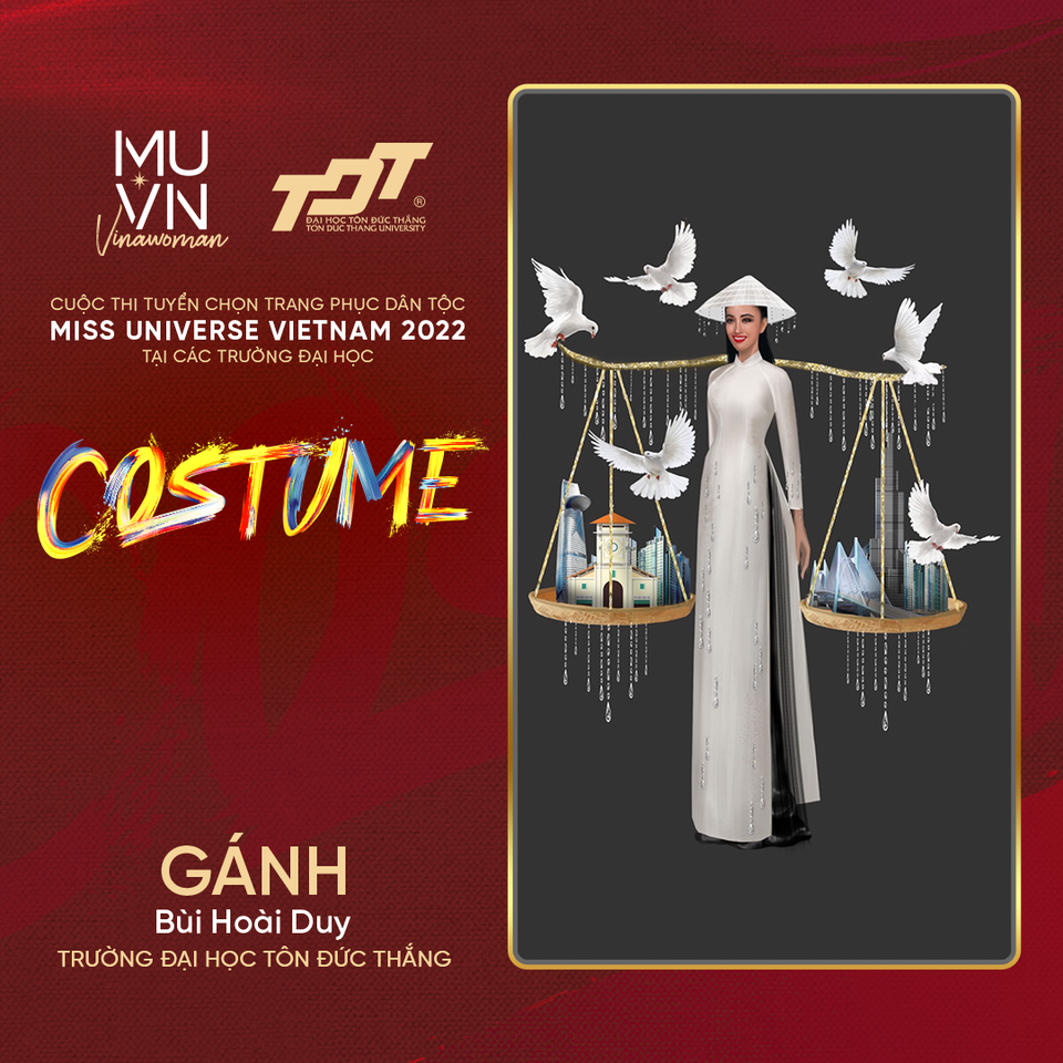 Thiết kế 'Gánh' của Bùi Hoài Duy. (Ảnh: BTC)