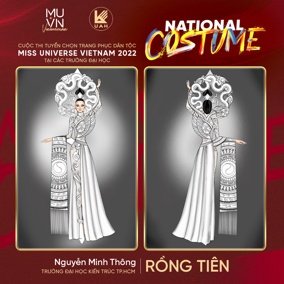 41 mẫu thiết kế đều mang vẻ đẹp riêng, nhưng đều hướng đến tôn vinh vẻ đẹp tự tin, hiện đại, bản lĩnh, vượt qua giới hạn bản thân, phá vỡ những quy tắc về cái đẹp để tôn vinh chân thiện mỹ. (Ảnh: BTC)