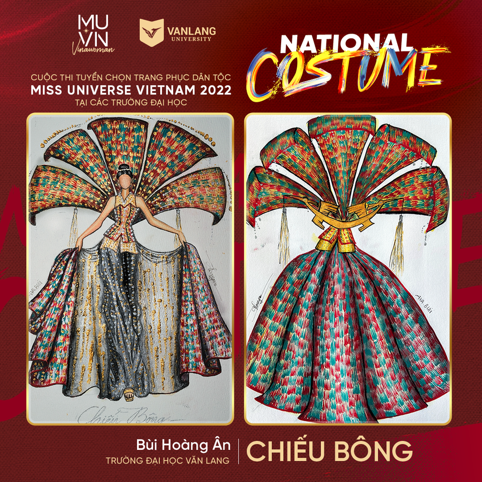 Thiết kế 'Chiếu bông' của Bùi Hoàng Ân. (Ảnh: BTC)