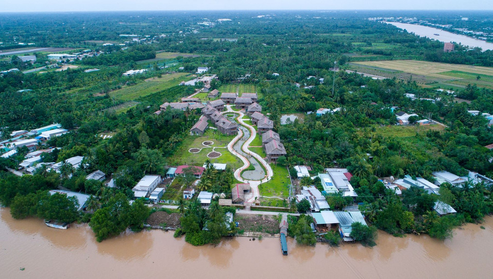 Ở Ba Láng cũng bắt đầu có những quy hoạch nghỉ dưỡng của các nhà đầu tư tư nhân. (Ảnh: Anh Tùng/Vietnam+)