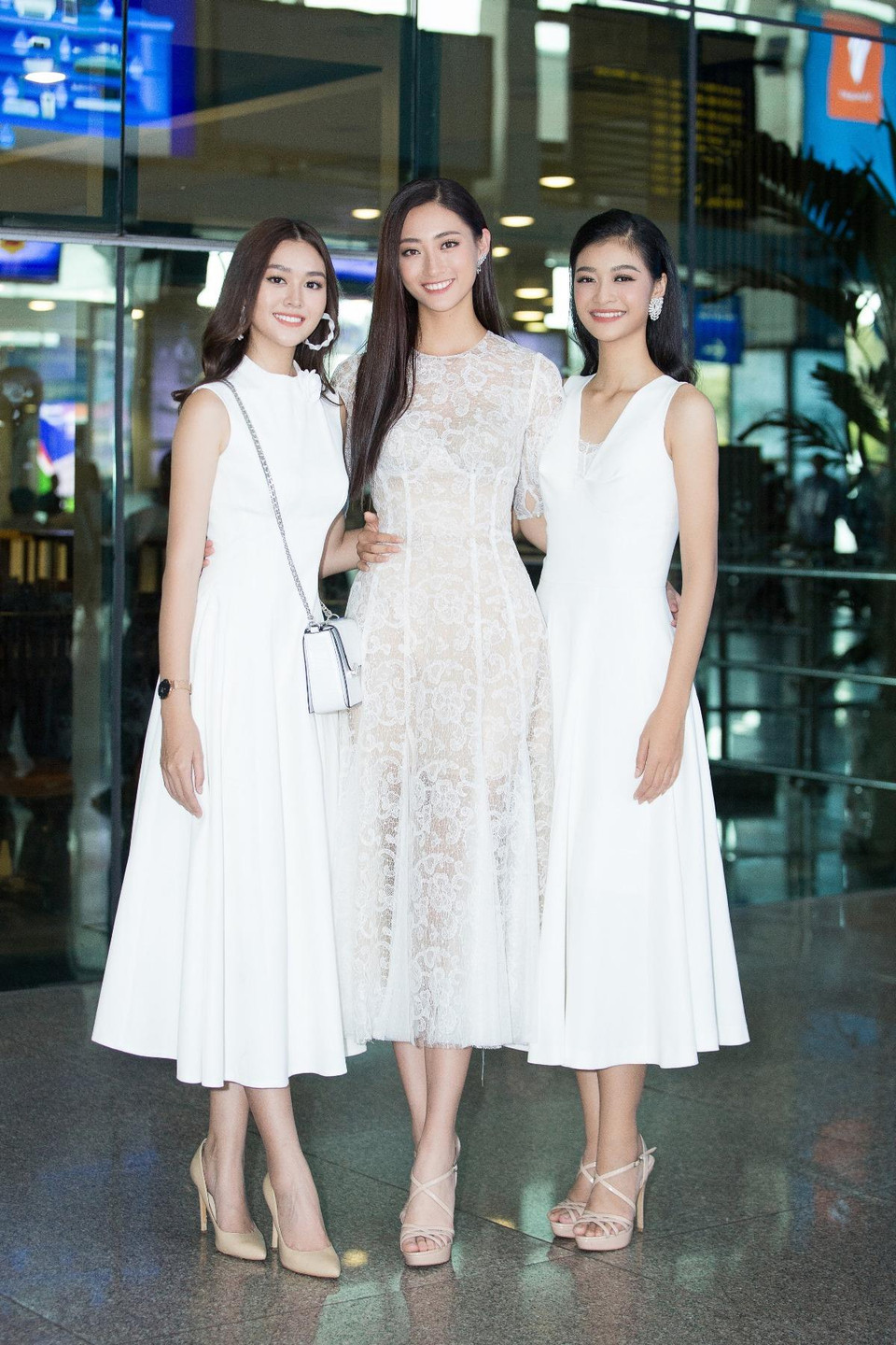 Nhan sắc tươi trẻ của 3 người đẹp sau đêm chung kết Miss World Việt Nam. (Ảnh: BTC)
