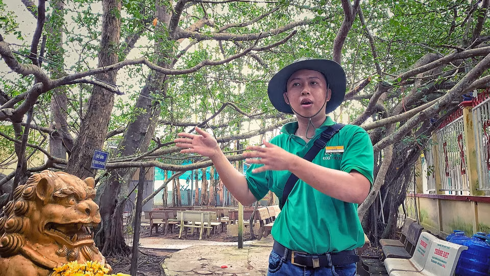 Khu di tích lịch sử Giàn Gừa ở ấp Nhơn Khánh, xã Nhơn Nghĩa, huyện Phong Điền, thành phố Cần Thơ. (Ảnh: Xuân Mai/Vietnam+)