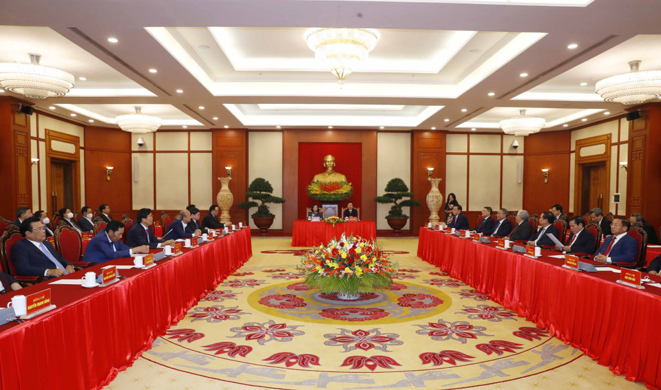 Quang cảnh hội nghị. (Ảnh: Phương Hoa/TTXVN)