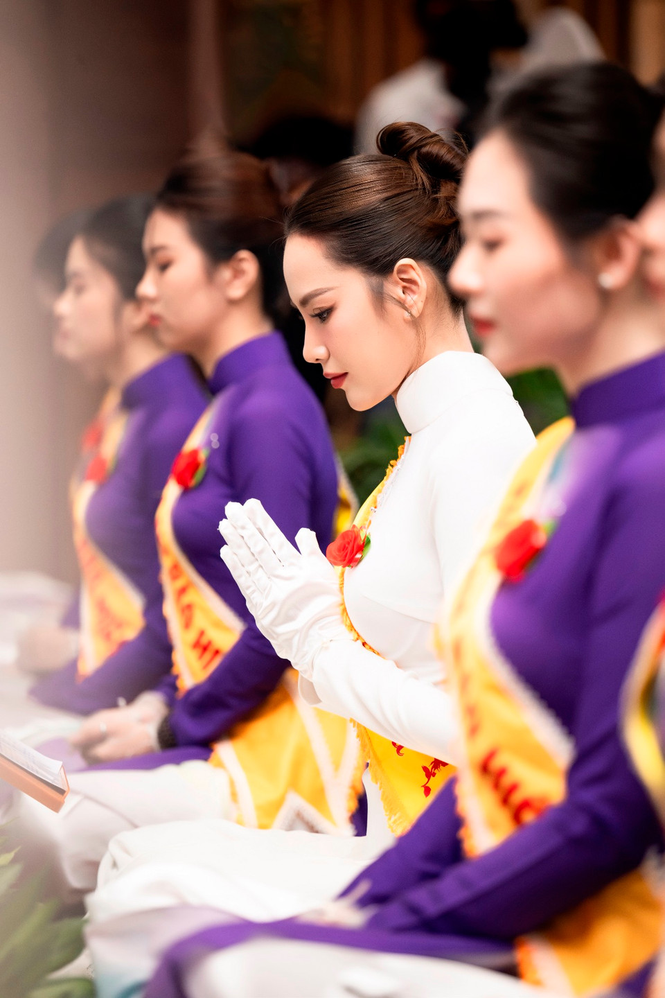 Đại lễ Vu Lan báo hiếu là một trong những lễ chính của Phật giáo nhằm lan tỏa tinh thần hiếu đạo. (Ảnh: CTV/Vietnam+)