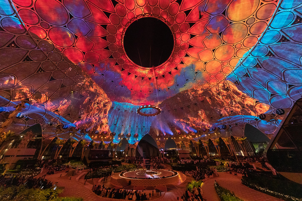 World Expo 2020 Dubai là sự kiện lớn nhất từng được tổ chức trên thế giới với hơn 200 gian hàng của các quốc gia và các tổ chức quốc tế. .(Nguồn: Vietnam+) 