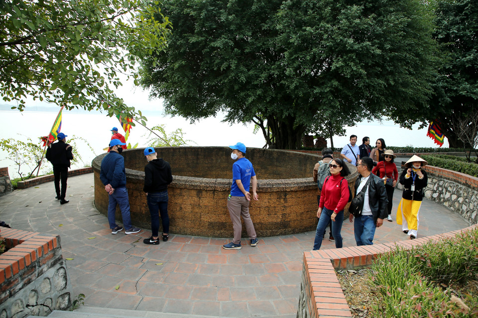 Nơi đây trở thành một tích mang đậm dấu ấn văn hóa Bắc Bộ. (Ảnh: Xuân Mai/Vietnam+)