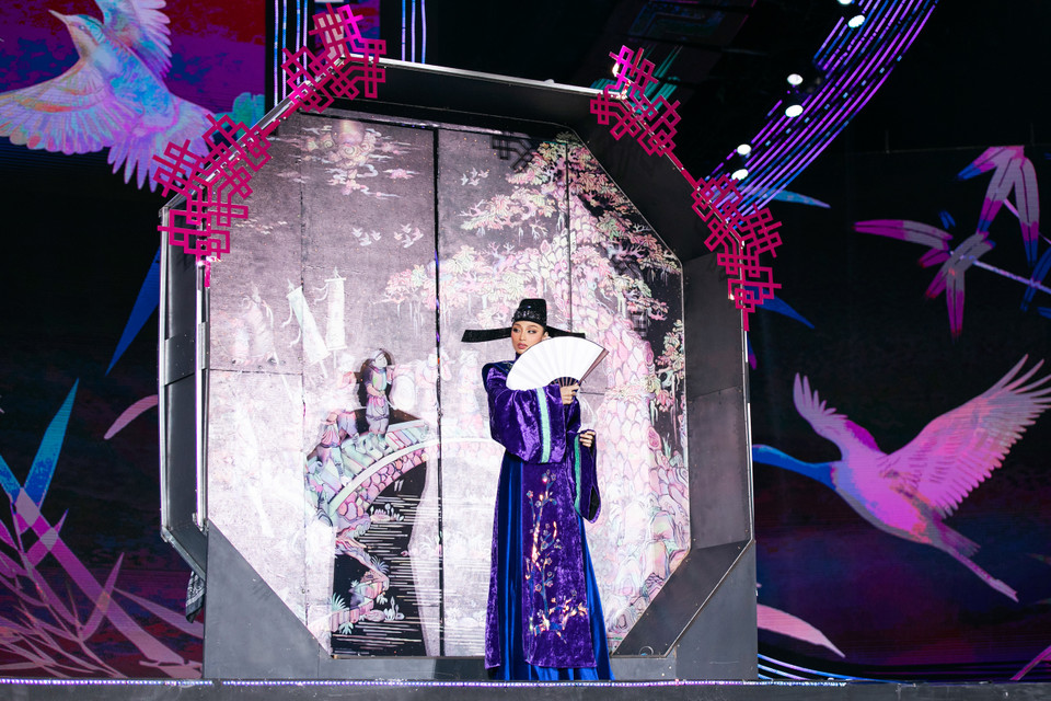 Nhằm chuẩn bị tốt nhất cho đêm thi Bán kết, top 38 thí Hoa hậu Hoàn vũ Việt Nam - Miss Cosmo Vietnam 2023 đã tích cực tập luyện dưới không khí lạnh của Thành phố Đà Lạt nhiều ngày liền trước đêm thi Bán kết. (Ảnh: BTC)