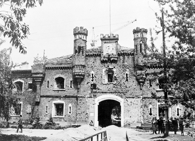 Pháo đài Brest (Belarus), biểu tượng của lòng dũng cảm kiên cường của Hồng quân Liên Xô trong Chiến tranh Thế giới thứ hai. (Ảnh: Tư liệu Quốc tế/TTXVN)