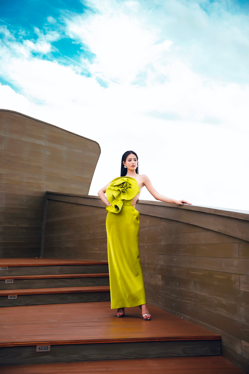 Khánh Linh đang là sinh viên khoa Kinh doanh Nông nghiệp tiên tiến tại Học viện Nông nghiệp Việt Nam. Cô là sinh viên có thành tích học tập xuất sắc với GPA 3.63/4. (Ảnh: CTV/Vietnam+)