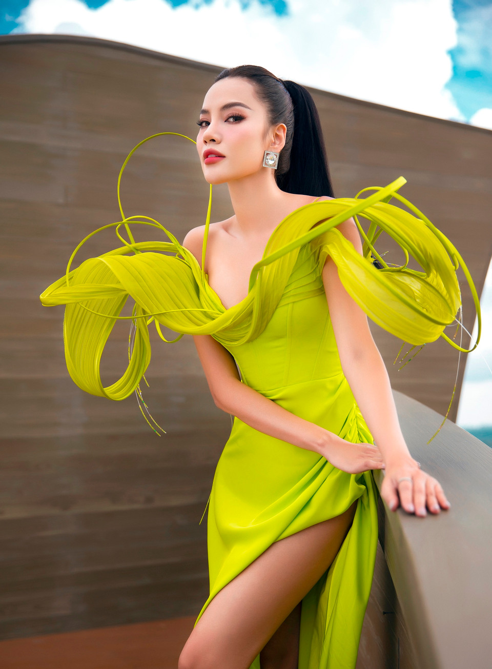 Hoa hậu Lê Hoàng Phương là Miss Grand Vietnam đầu tiên sẽ ngồi “ghế nóng” Miss Grand Vietnam 2024 khi còn đang đương nhiệm. (Ảnh: CTV/Vietnam+)