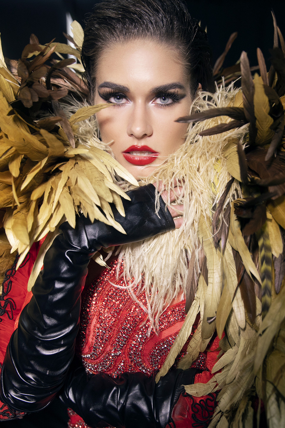 Hoa hậu Toàn cầu 2019 Karolína Kokešová. (Ảnh: CTV/Vietnam+)