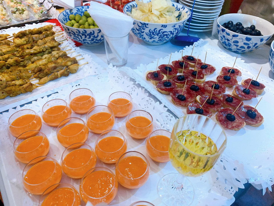 Trứng khoai tây. (Ảnh: M.Mai/Vietnam+)