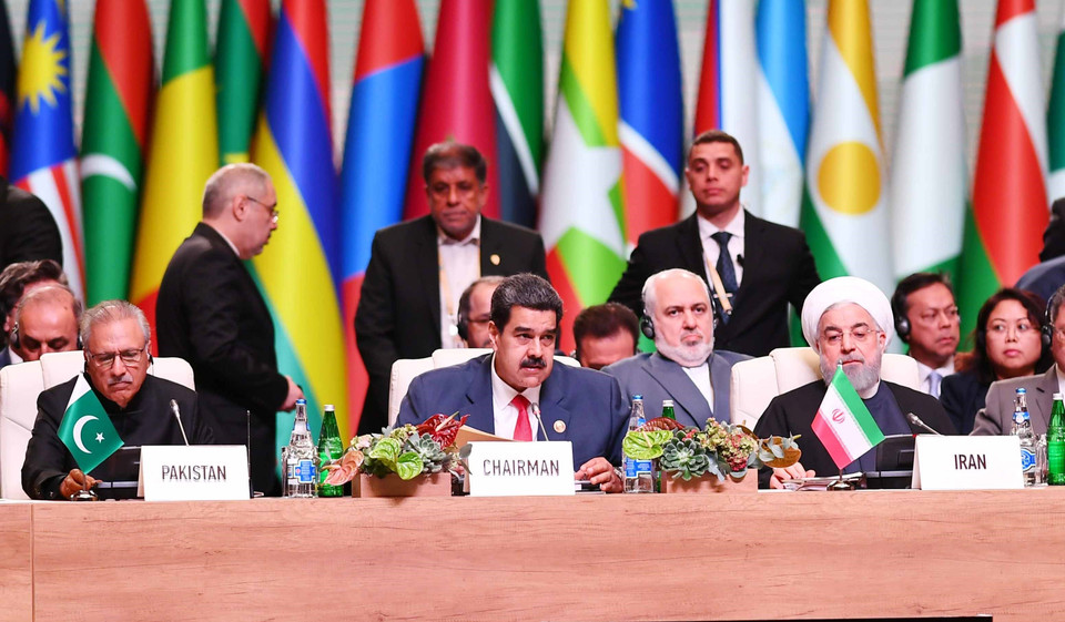  Lãnh đạo các nước dự khai mạc hội nghị. (Ảnh: Phương Hoa/TTXVN)