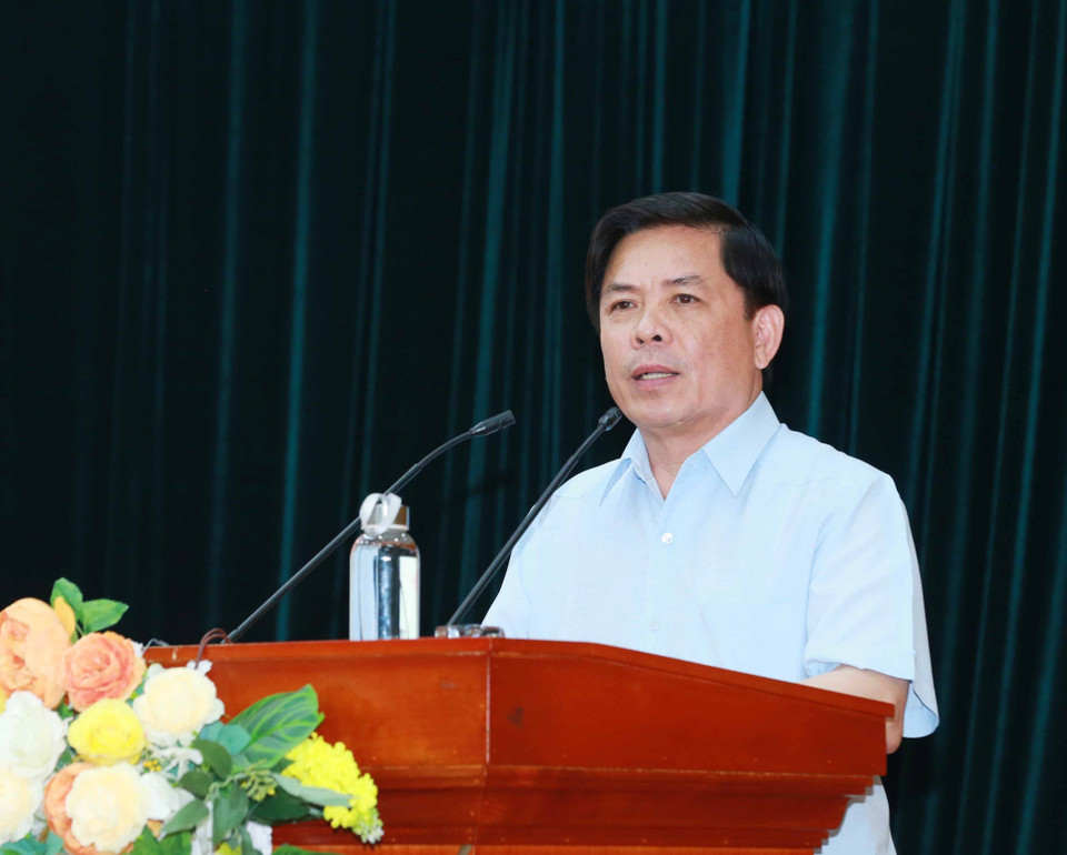 Ông Nguyễn Văn Thể, Ủy viên Trung ương Đảng, Bí thư Đảng ủy Khối các cơ quan Trung ương phát biểu. (Ảnh: Phương Hoa/TTXVN)