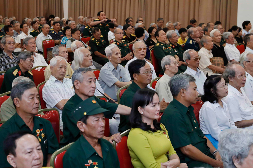 Các đại biểu dự lễ kỷ niệm. (Ảnh: Thống Nhất/TTXVN)