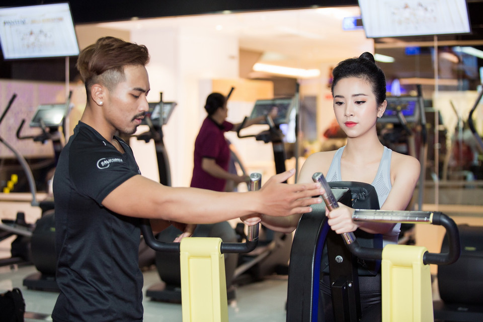  Việc này giúp cô vừa đảm bảo sức khỏe cho lịch hoạt động và học hành cũng như giữ vóc dáng ổn định. (Ảnh: Tân Lê)