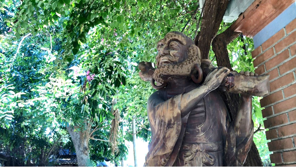 Làng Kim Bồng xưa kia có tên cũ là Kim Bồng Châu, nay một phần lớn thuộc xã Cẩm Kim thành phố Hội An, tỉnh Quảng Nam, nơi hình thành nghề thủ công nổi tiếng mang tên nghề mộc Kim Bồng được xây dựng từ những năm cuối thế kỷ 15. (Ảnh: Xuân Mai/Vietnam+)
